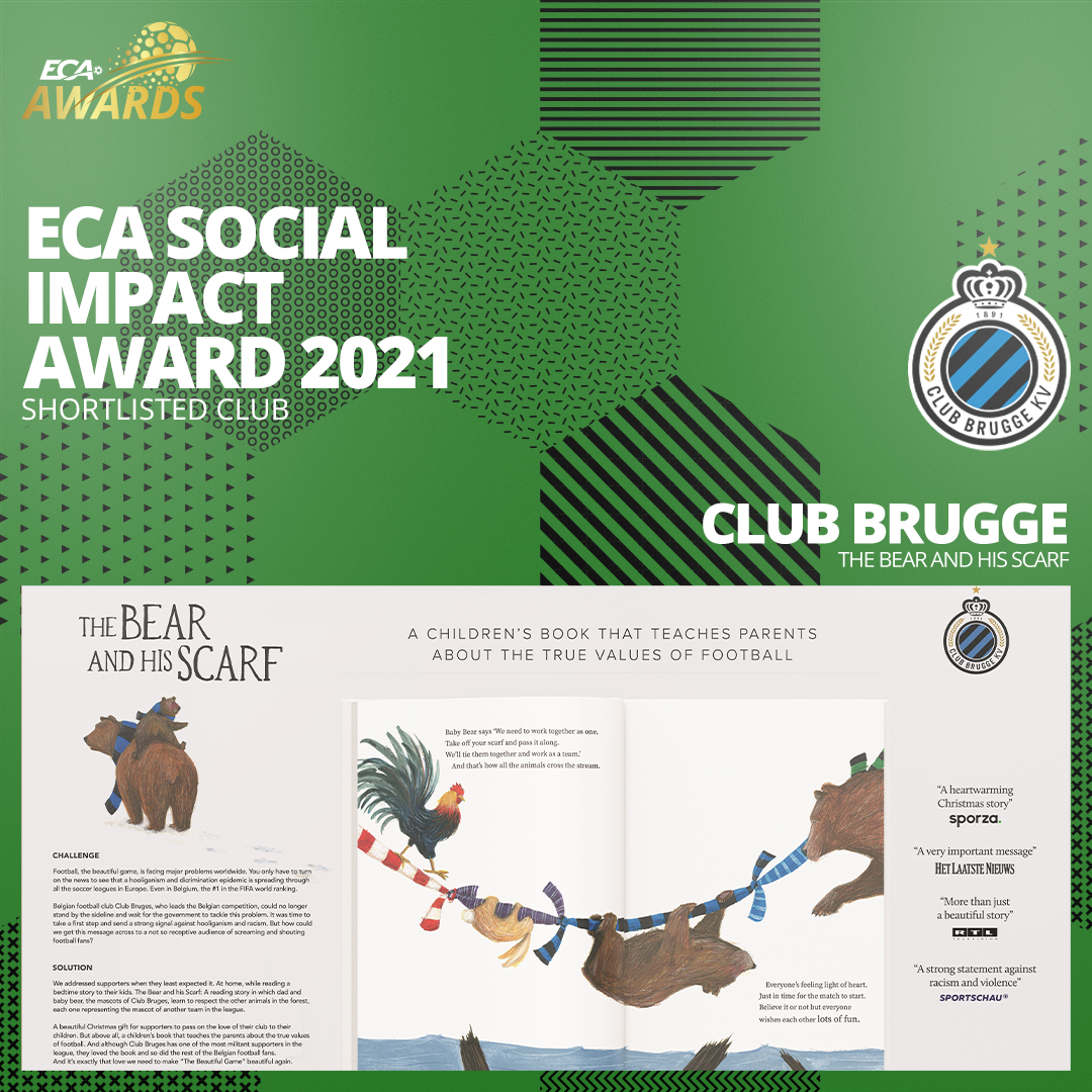 Inspiring club projects shortlisted for the ECA Awards 2021 - EFC