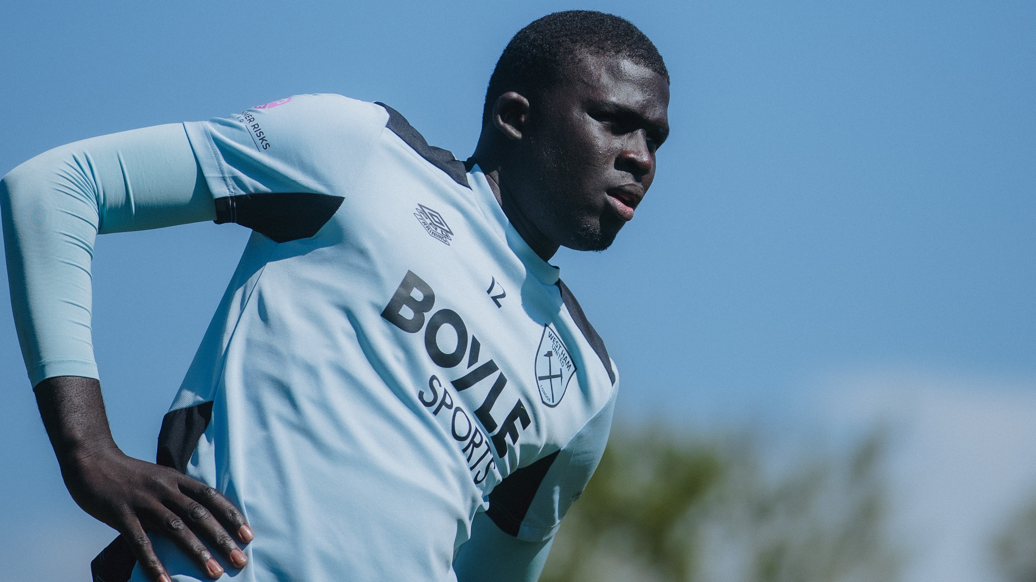 El Hadji Malick Diouf training Apr 2026