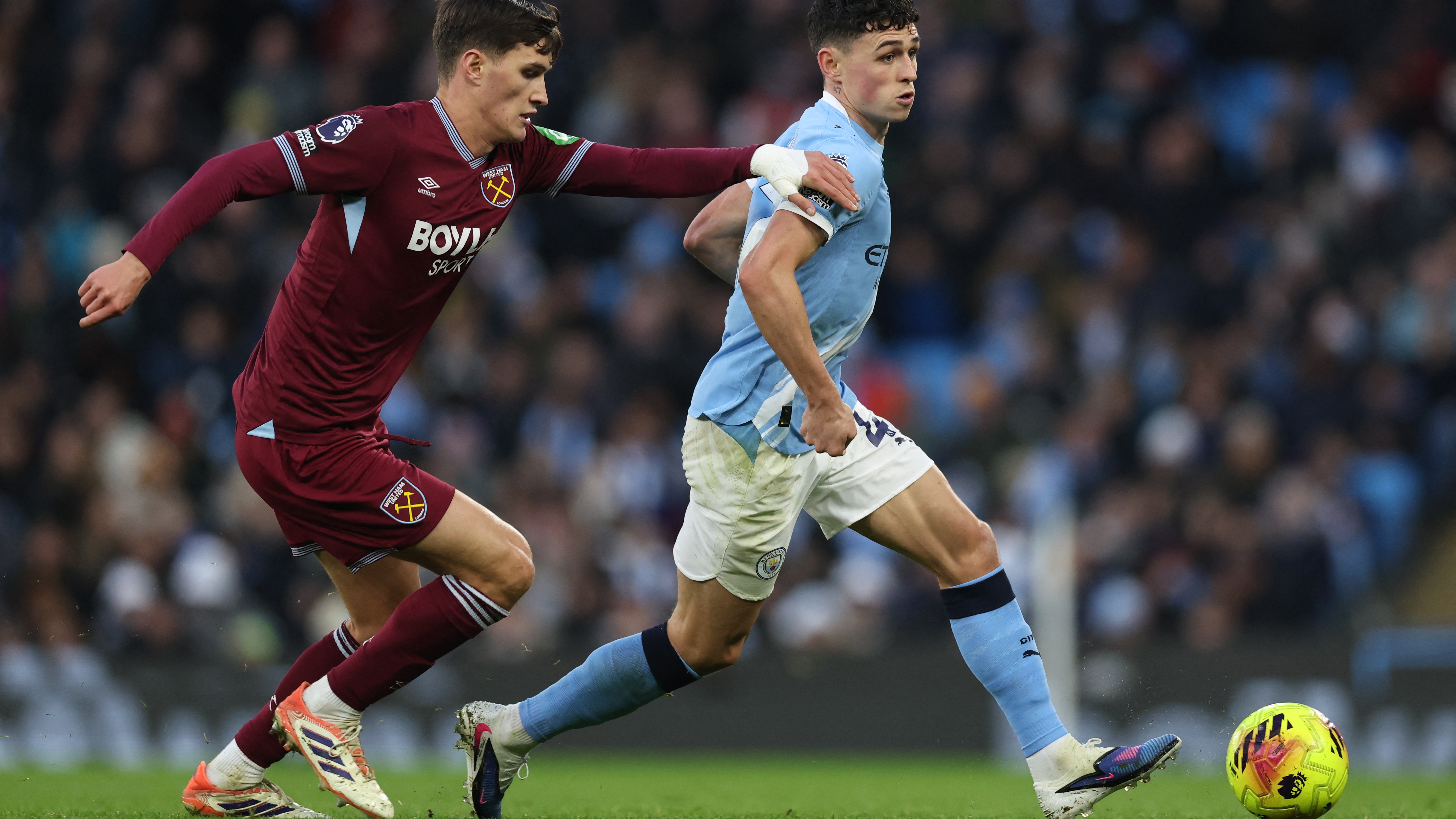 Freddie Potts Man City