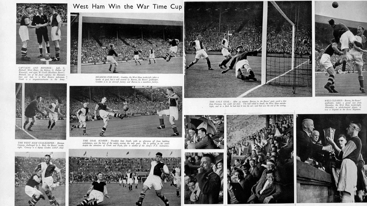 Ironworks Gazette | West Ham United win the Football League War Cup