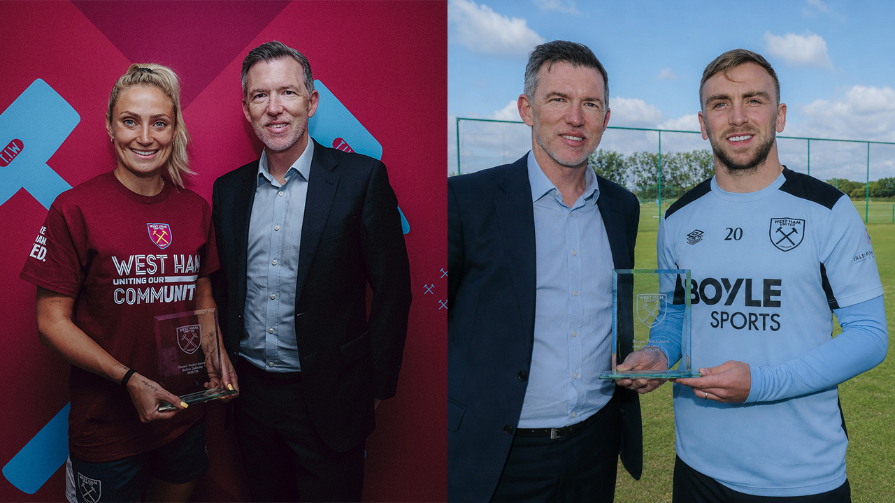 Zadorsky & Bowen receive Players' Project Awards
