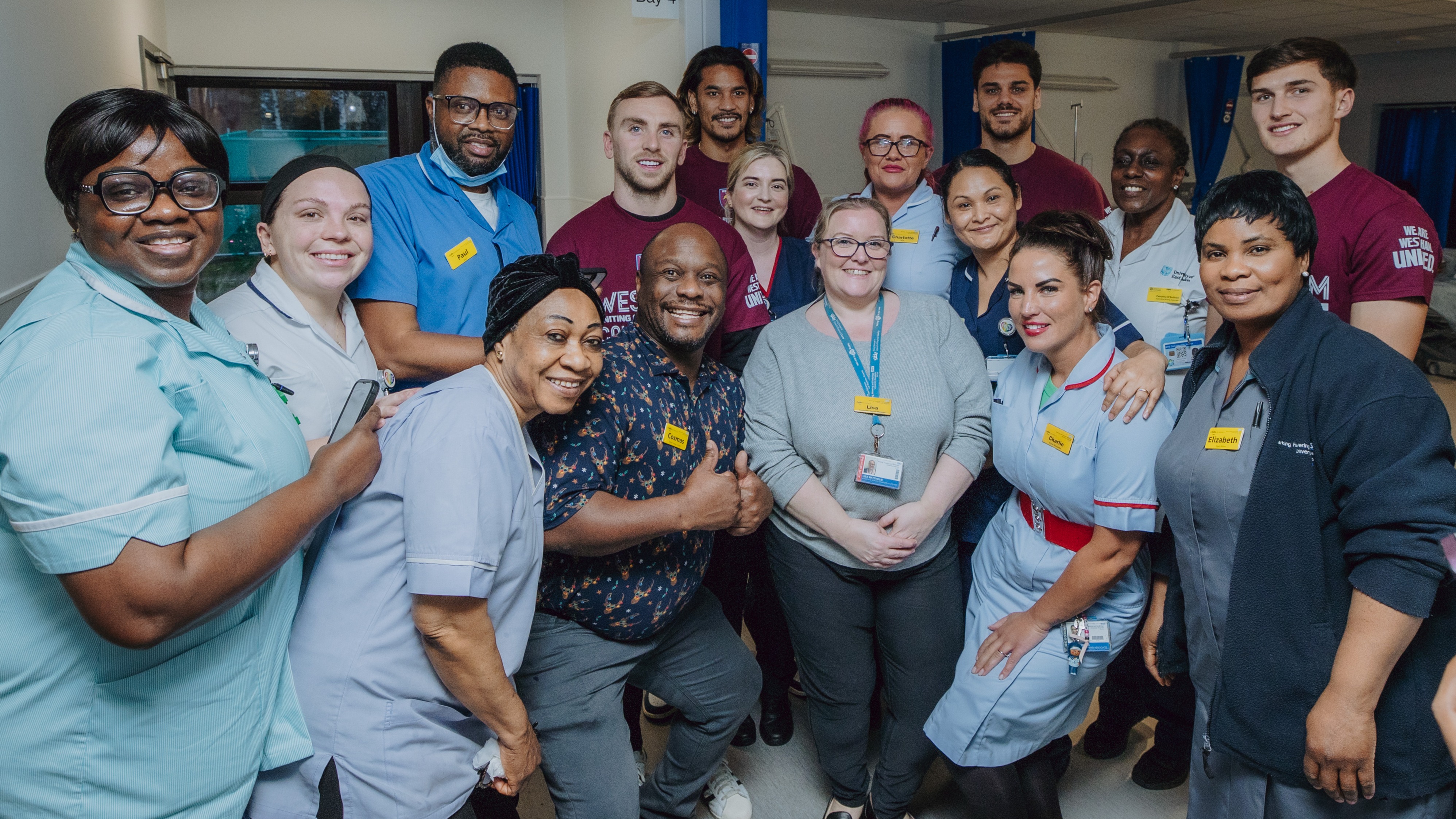 King George Hospital visit 2025