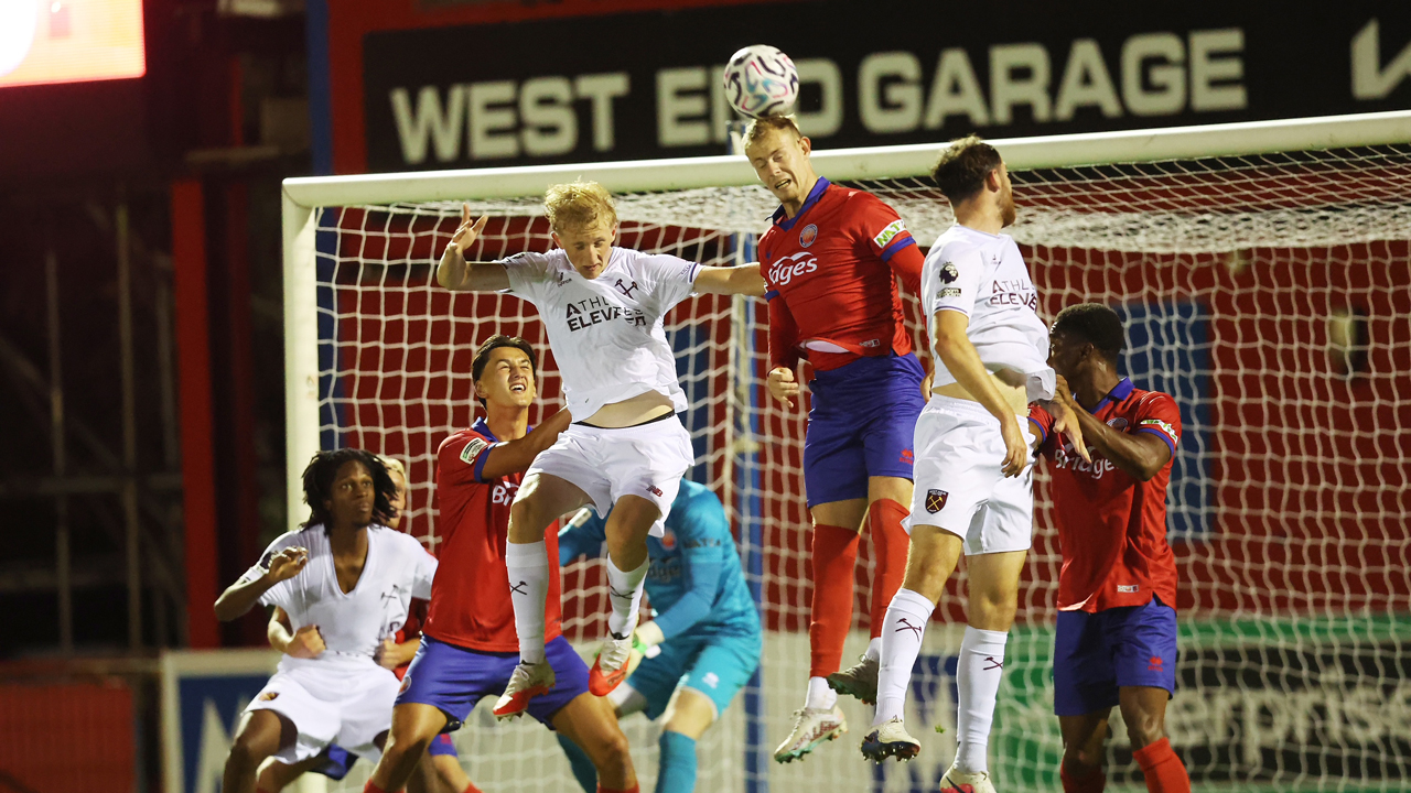 U21s win at Aldershot Town