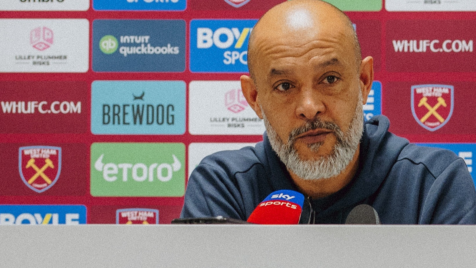 Nuno Tottenham Hotspur (a) press conference Jan 2026