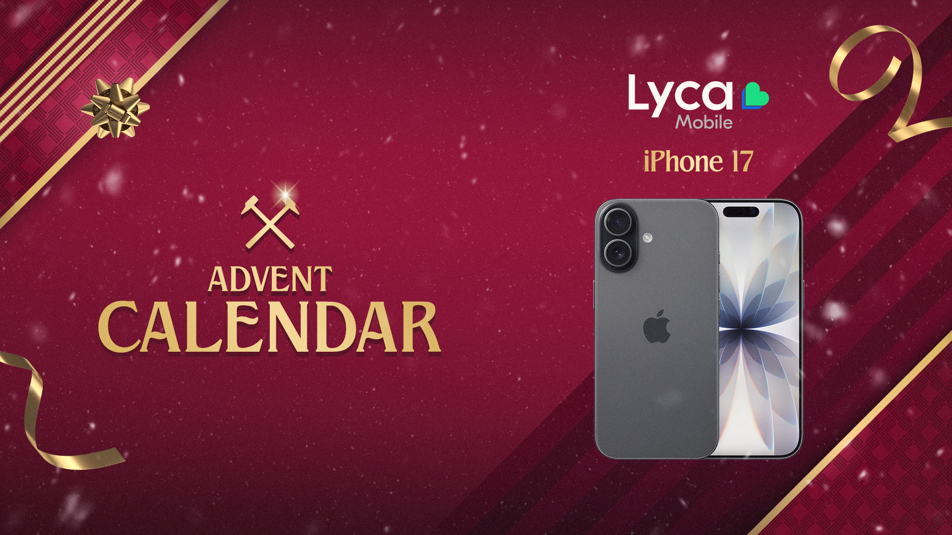 Lyca Mobile Advent Calendar 16x9