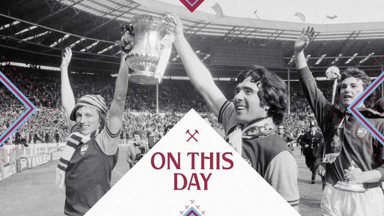 On This Day | Hammers lift 1975 FA Cup by beating Fulham at