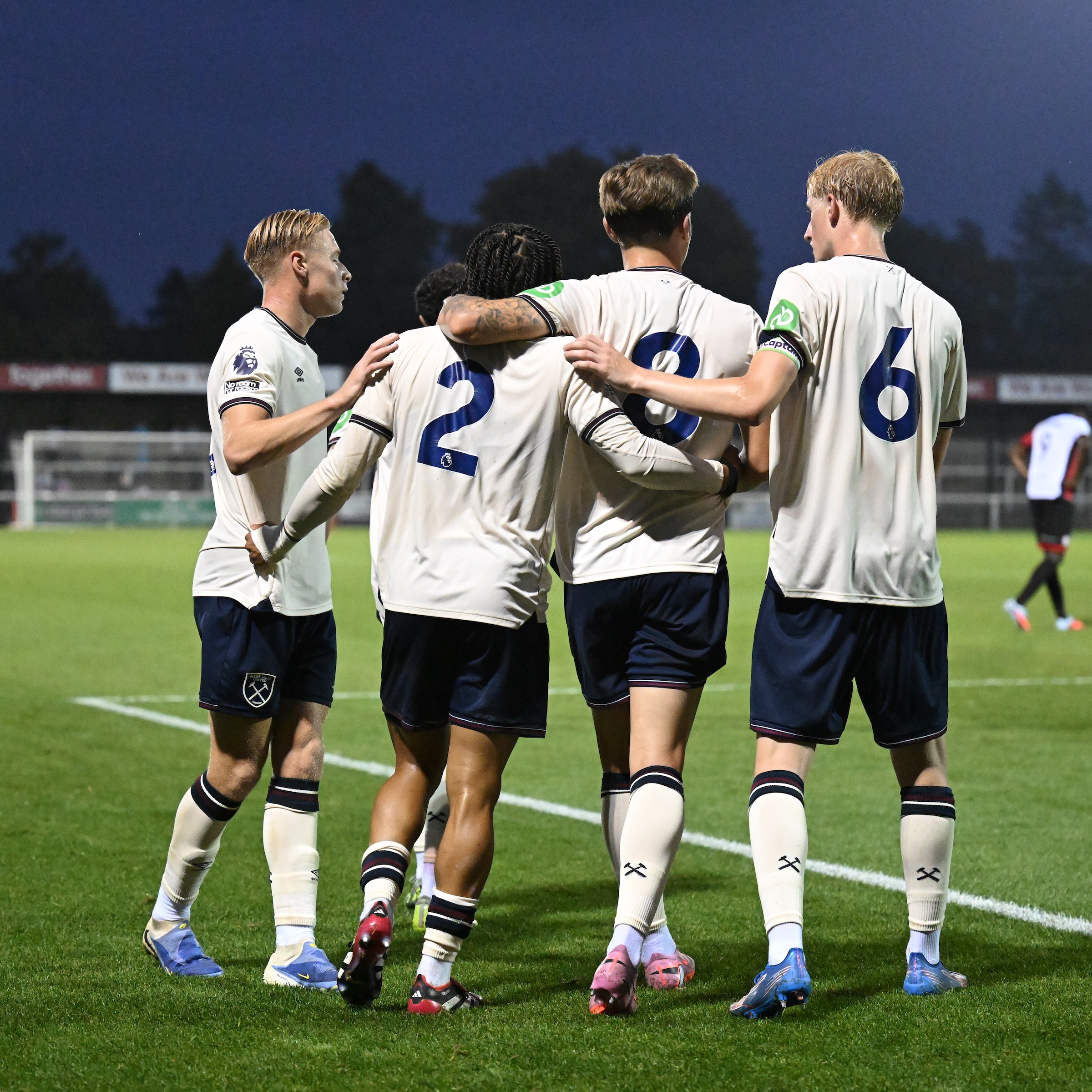 U21s celebration