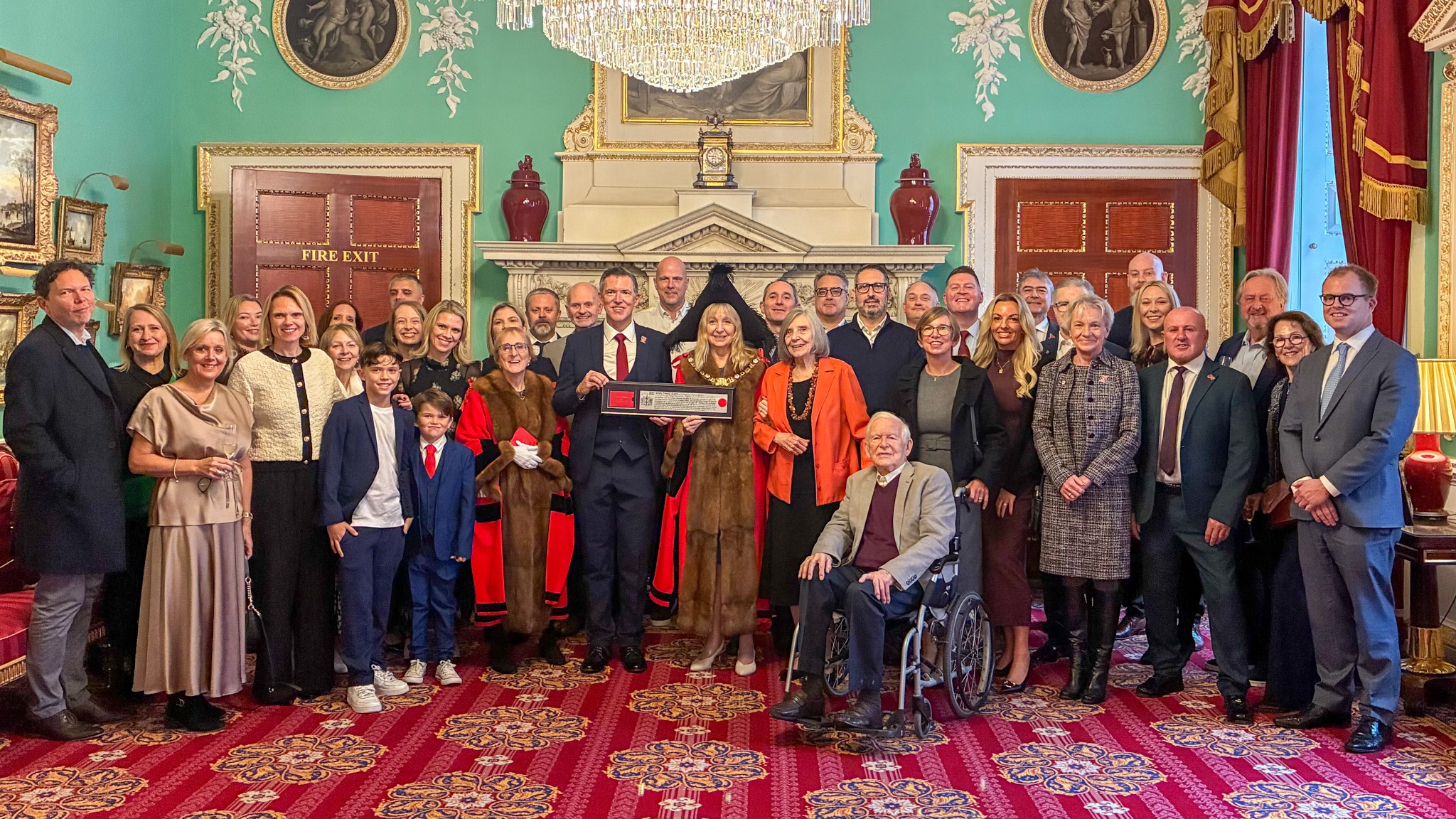 Joe Lyons Freedom of the City of London