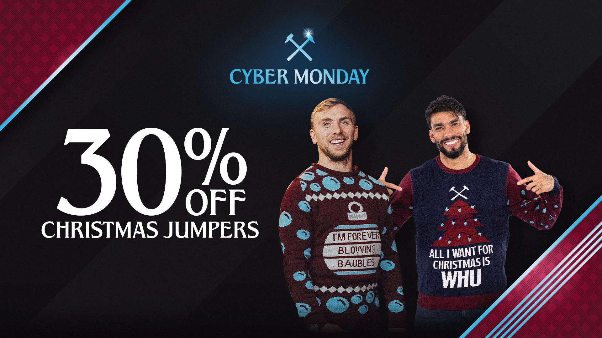 Black Friday Christmas Jumpers 16x9