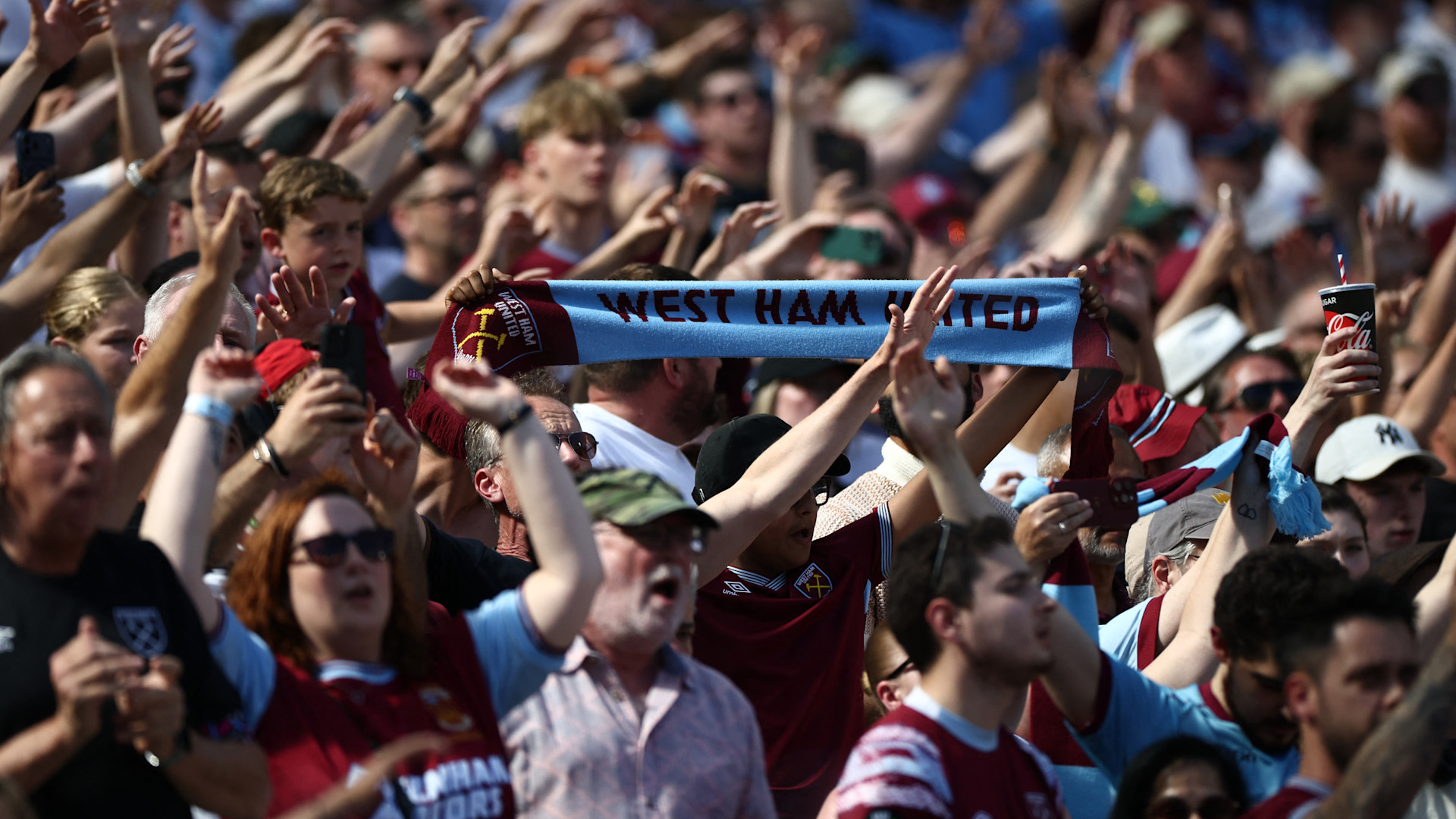 West Ham fans