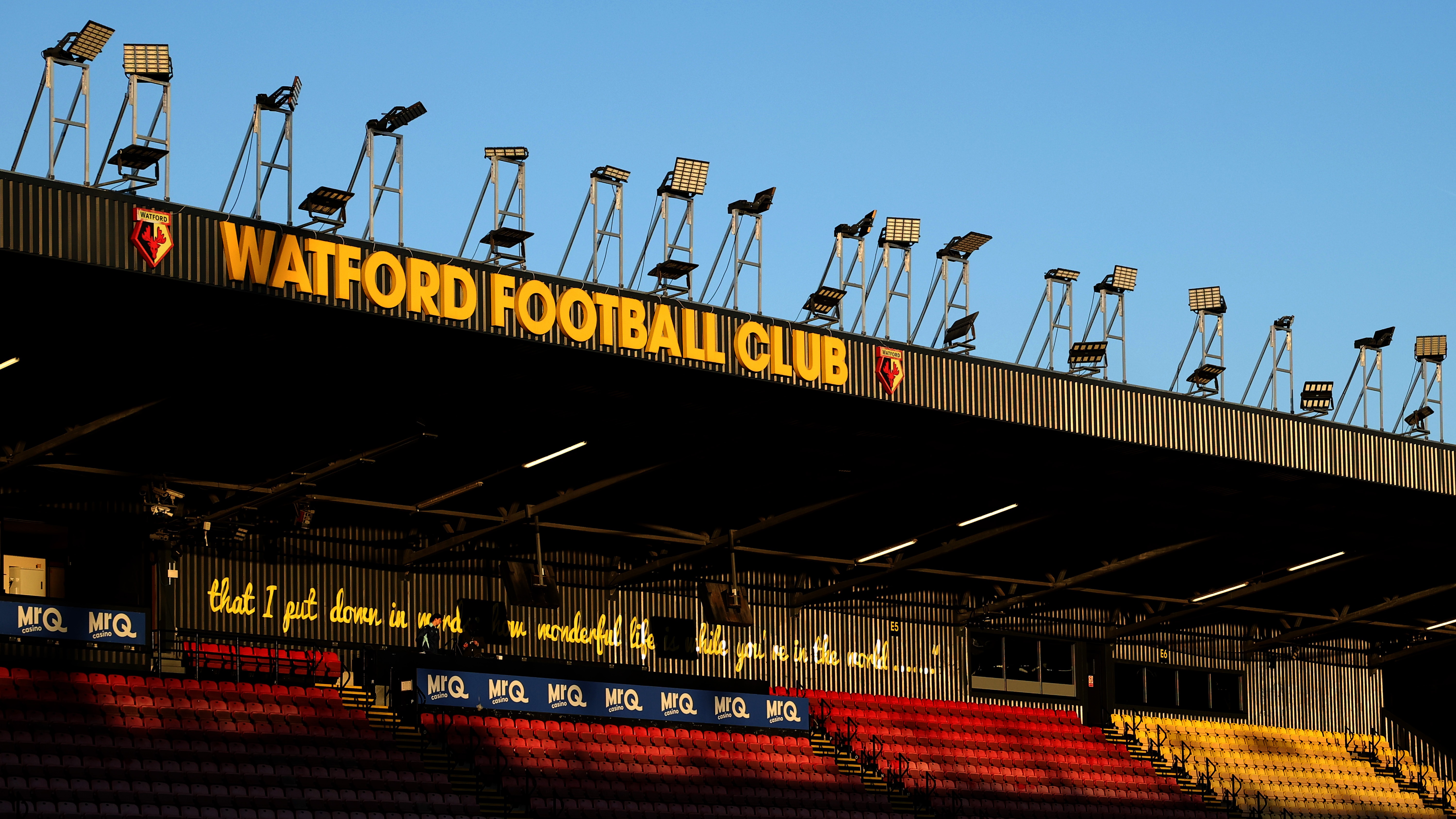 Vicarage Road Watford