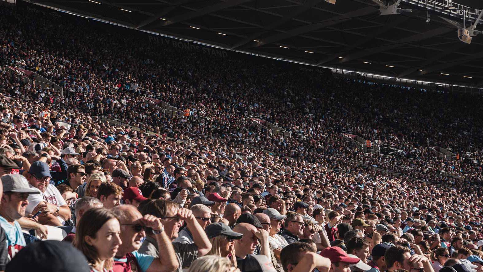 London Stadium full stands