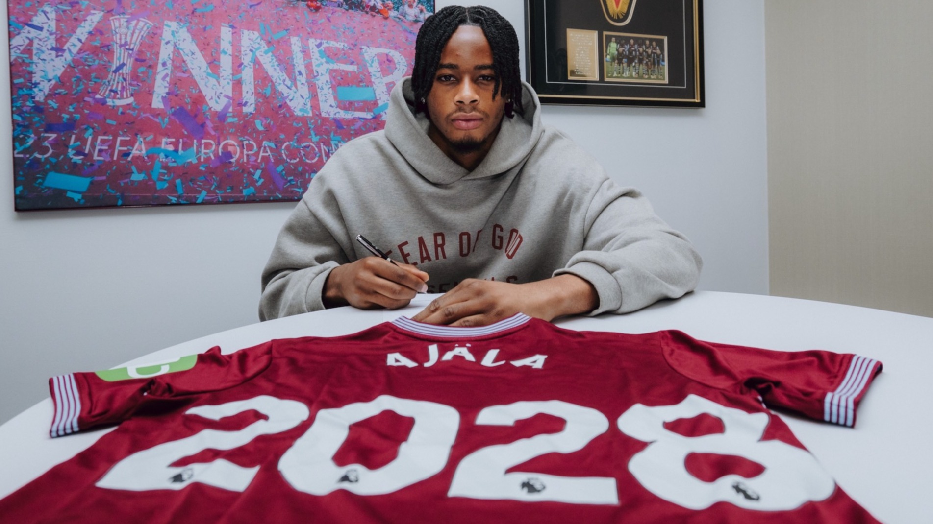 Josh Ajala signs new contract