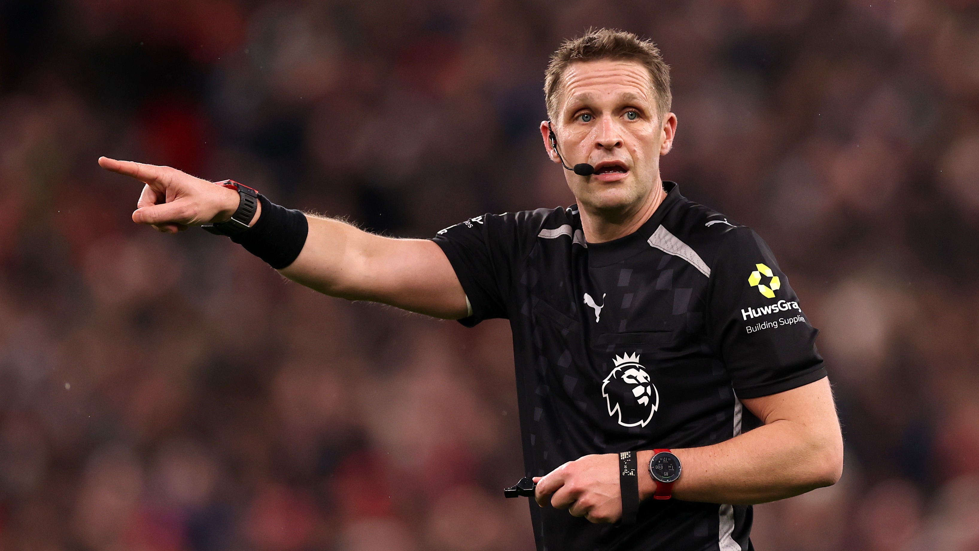Referee Craig Pawson