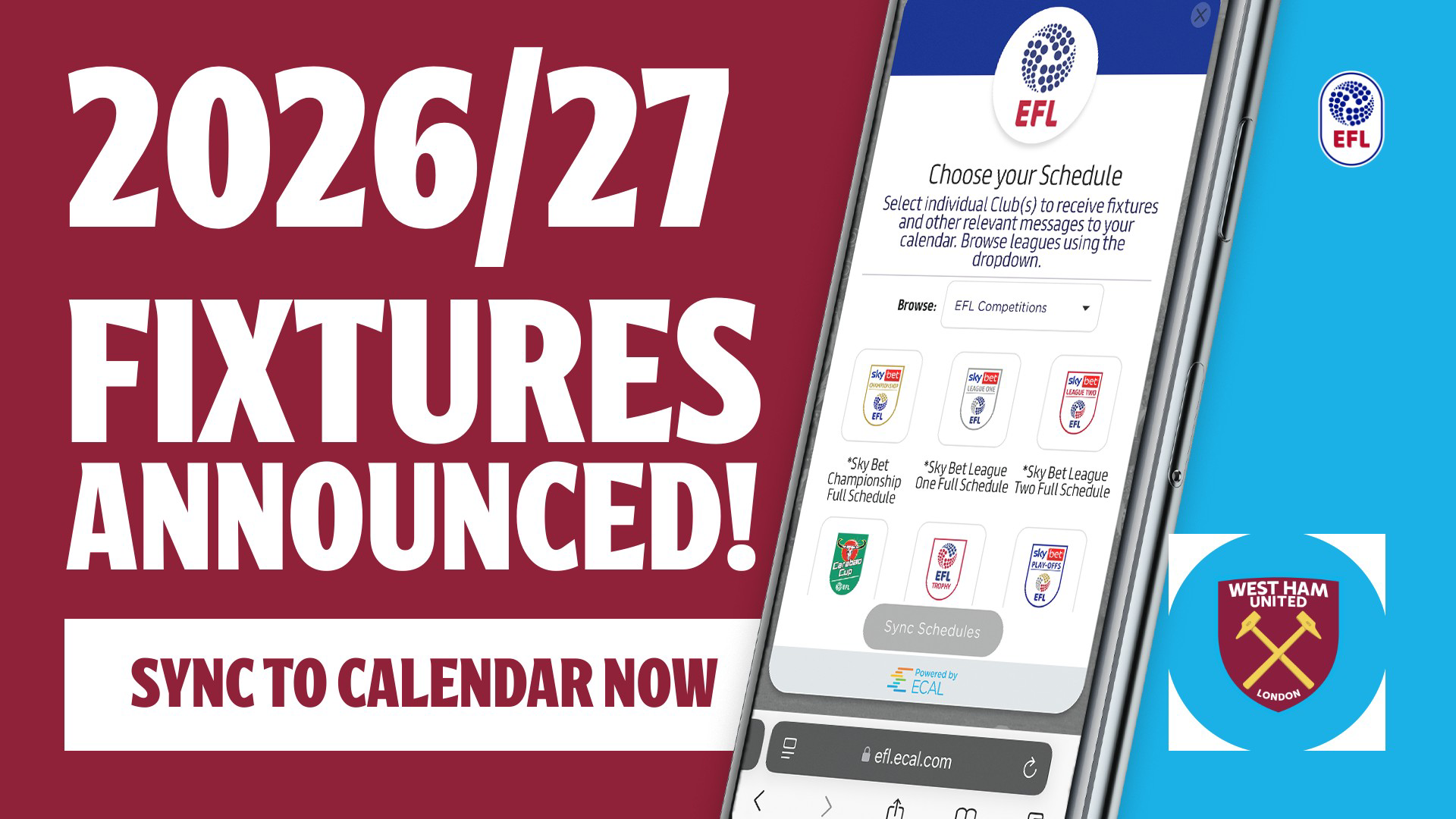 ECAL fixtures promo