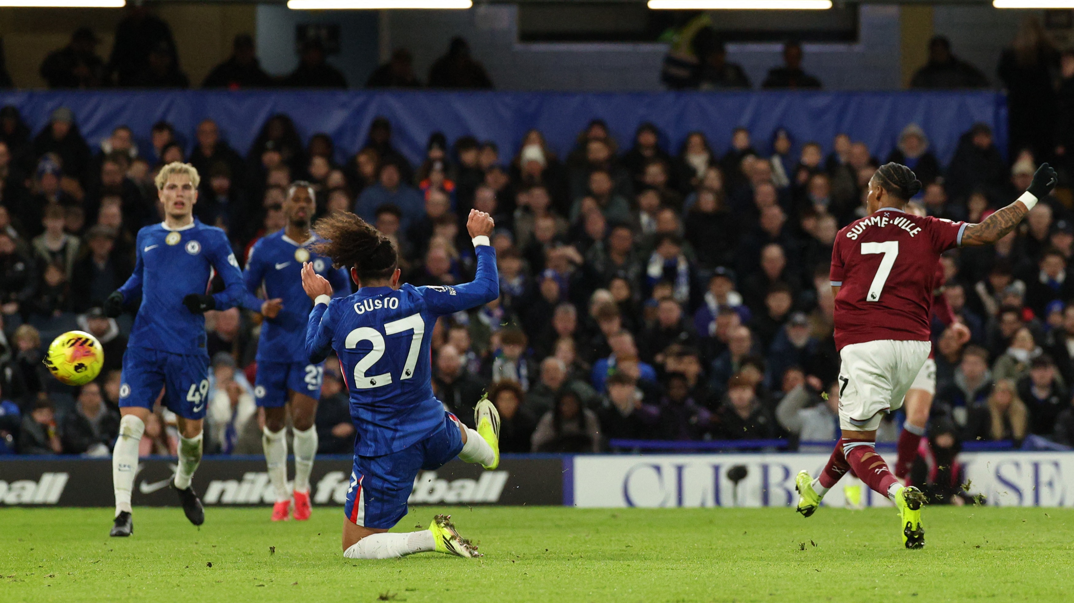 Summerville goal Chelsea