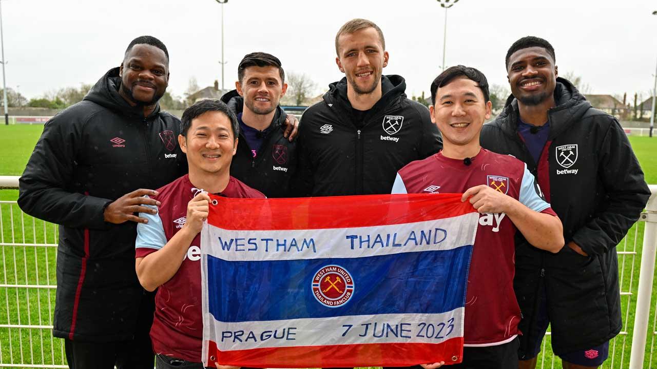Thai West Ham super fans enjoy dream trip with EVA Air Image