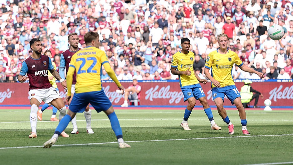 Taty goal Portsmouth