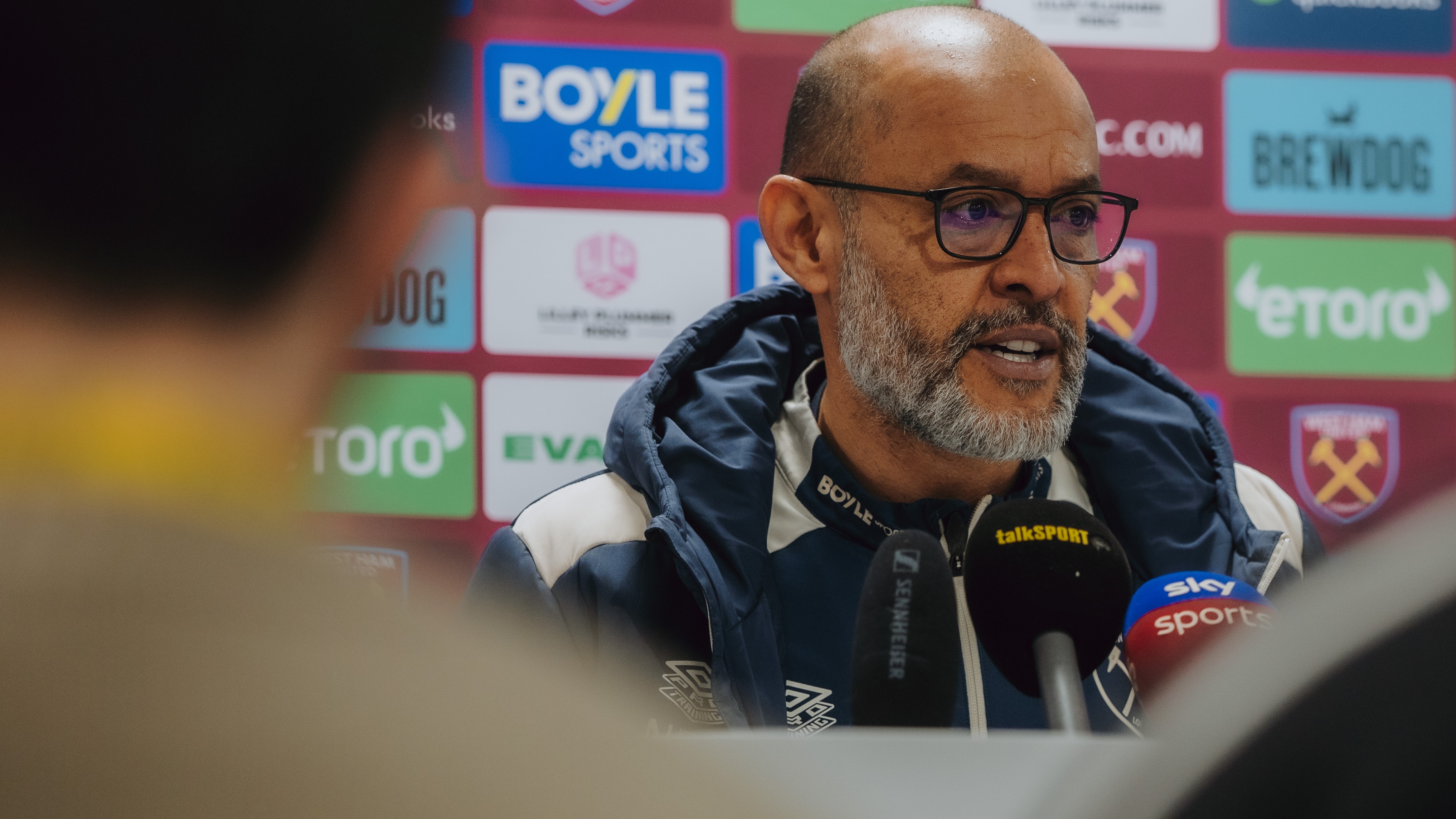 Nuno Burnley presser Feb 2026