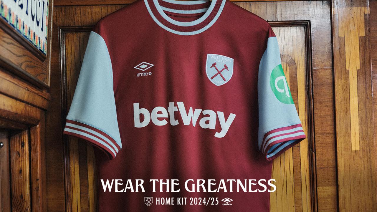 ウェストハム・ユナイテッド 2024-25 ホームユニフォーム In Pictures | West Ham United's 2024/25 Home Kit - West Ham United FC