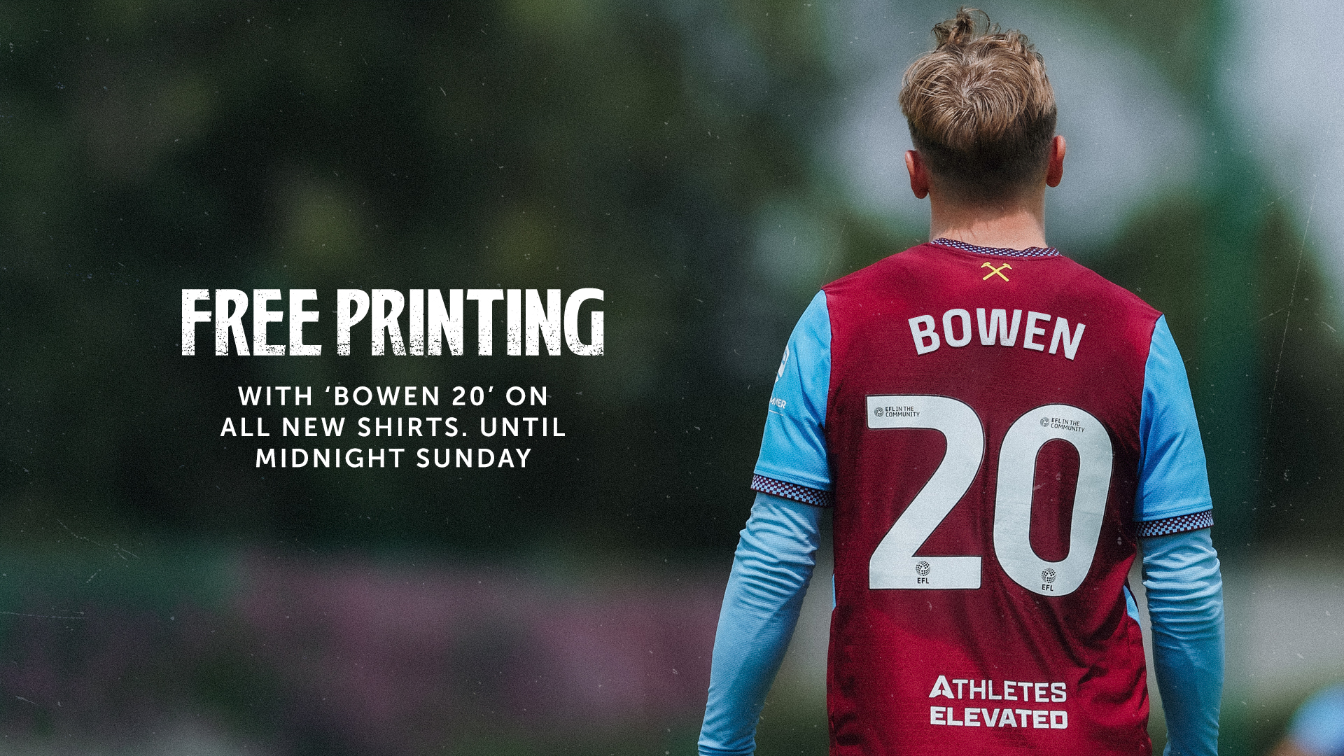 Free Jarrod Bowen Shirt Printing