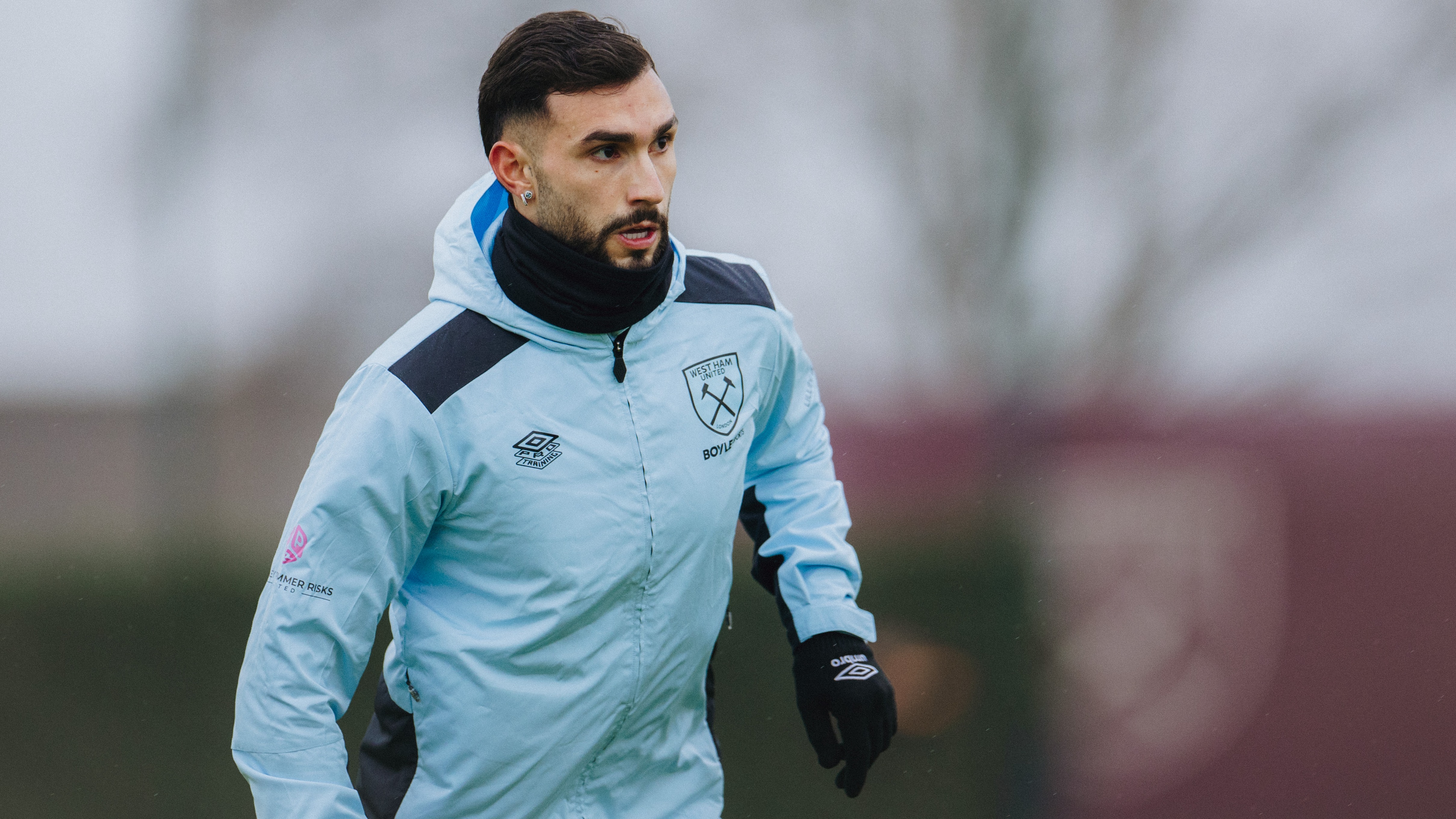 Taty training at Rush Green