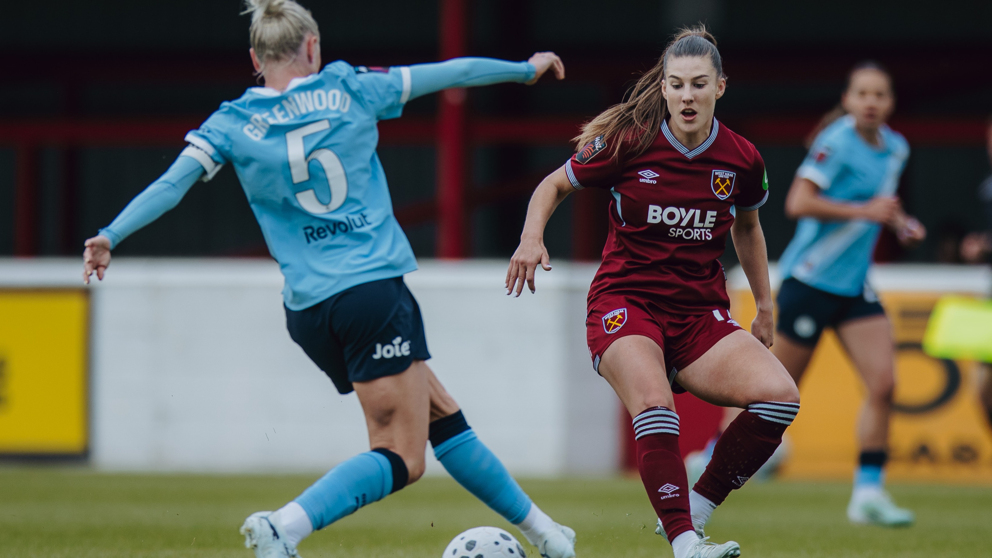 Women's team v Manchester City