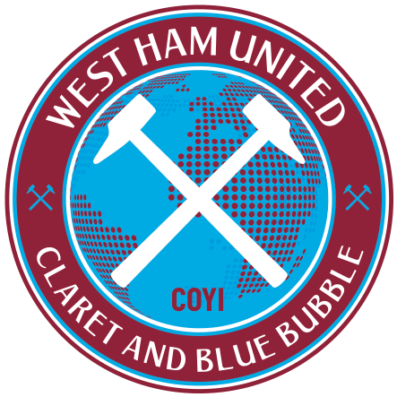 OSC Claret and Blue Bubble Logo Image