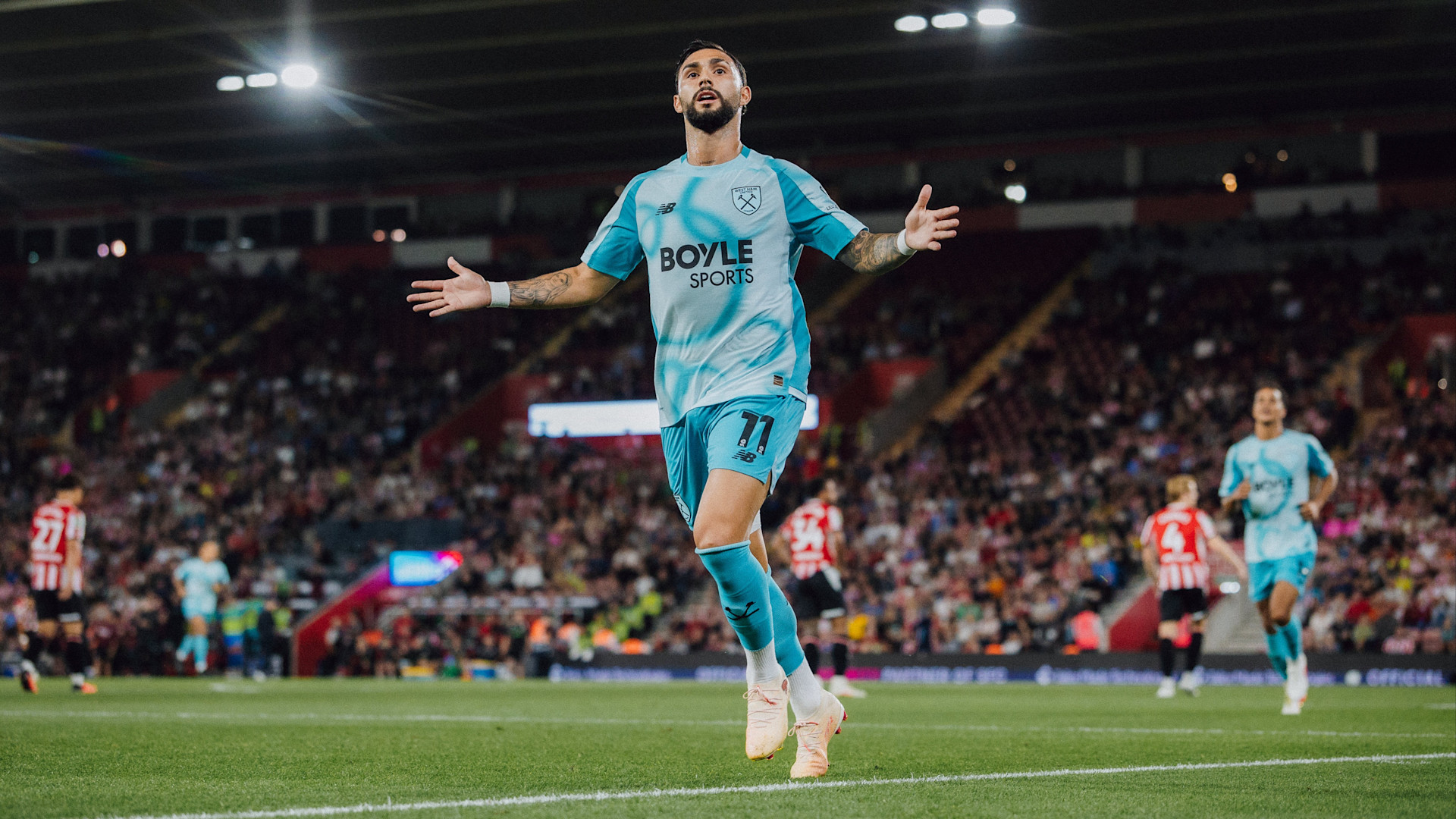 Taty celebration Southampton