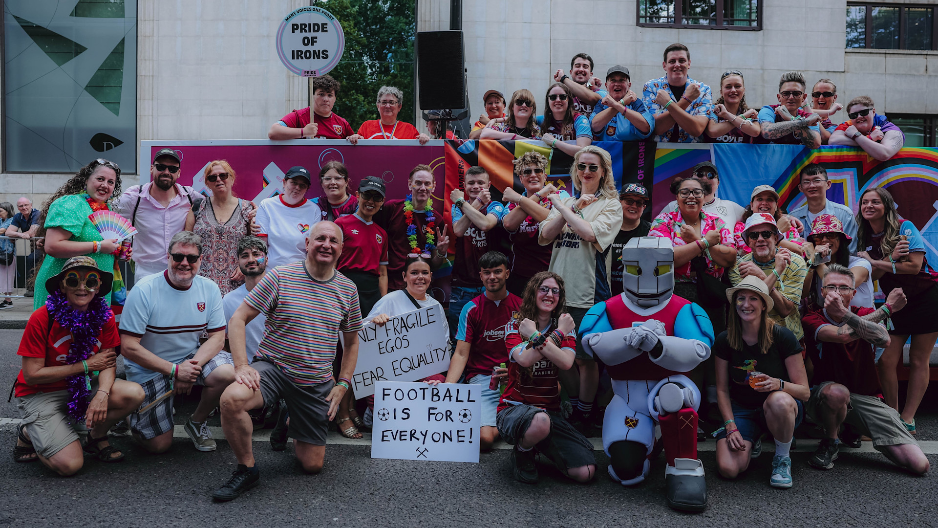 Pride of Irons at London Pride