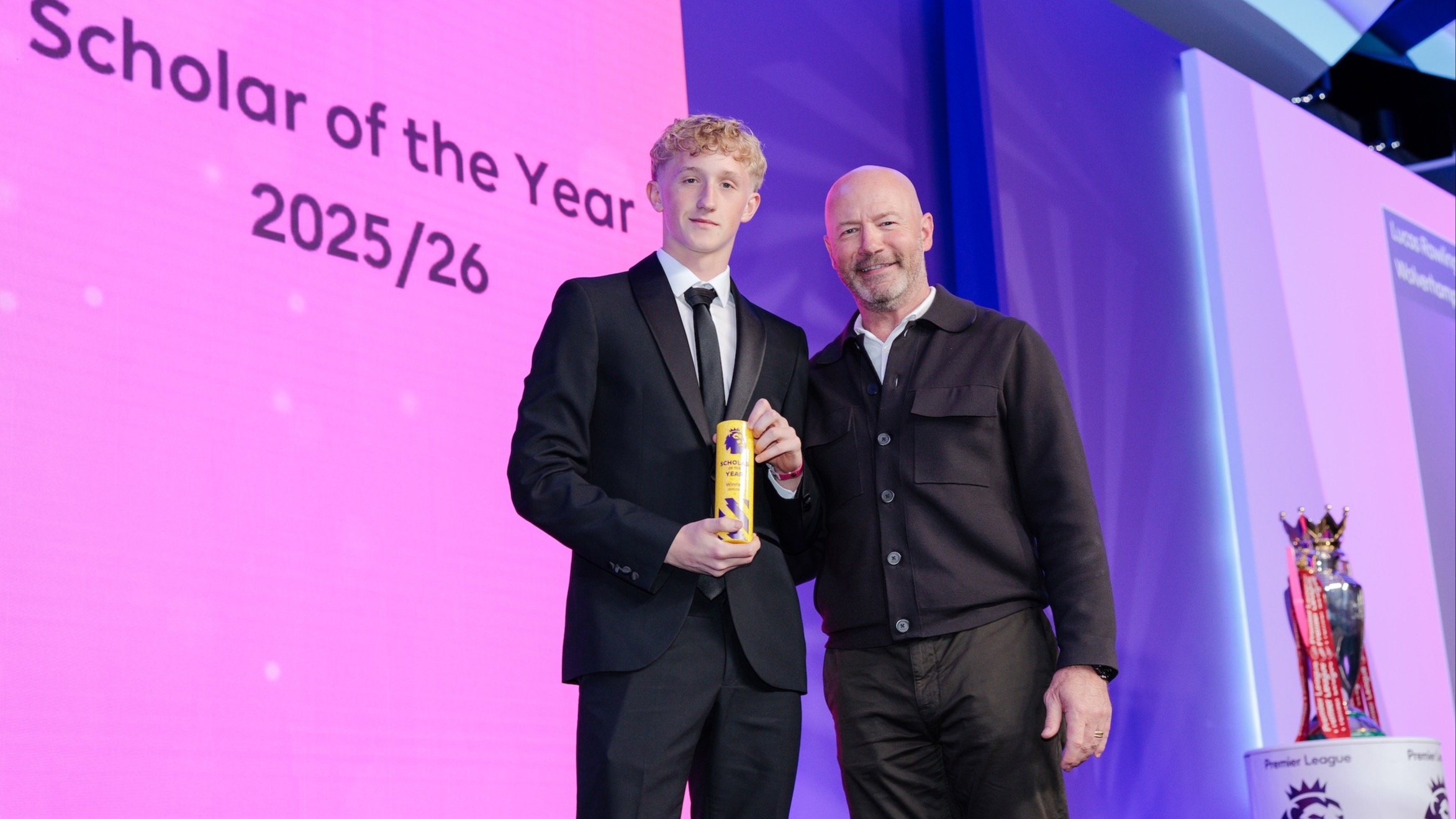 Airidas Golambeckis wins West Ham United Premier League Scholar of the Year