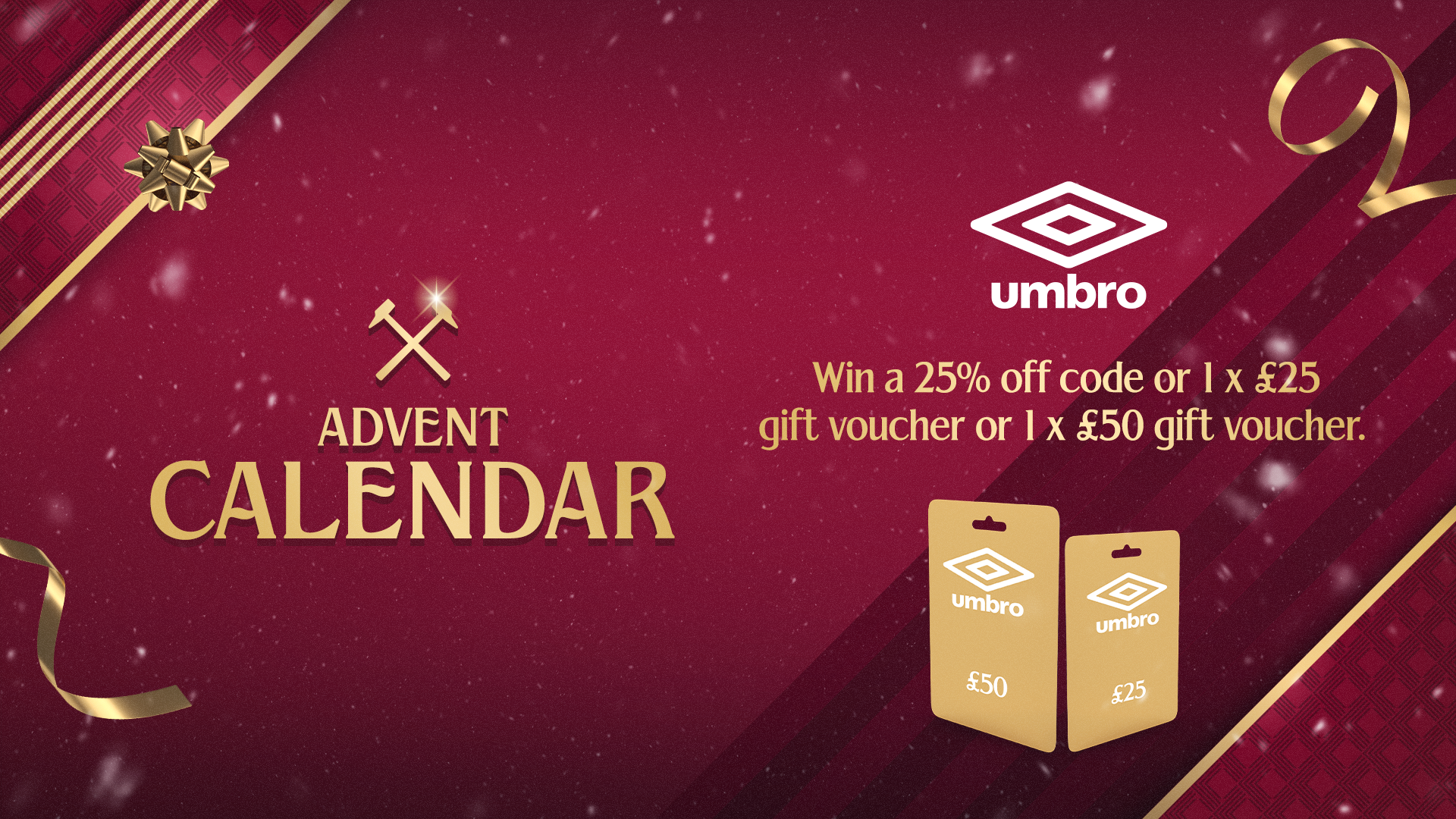 Umbro advent calendar