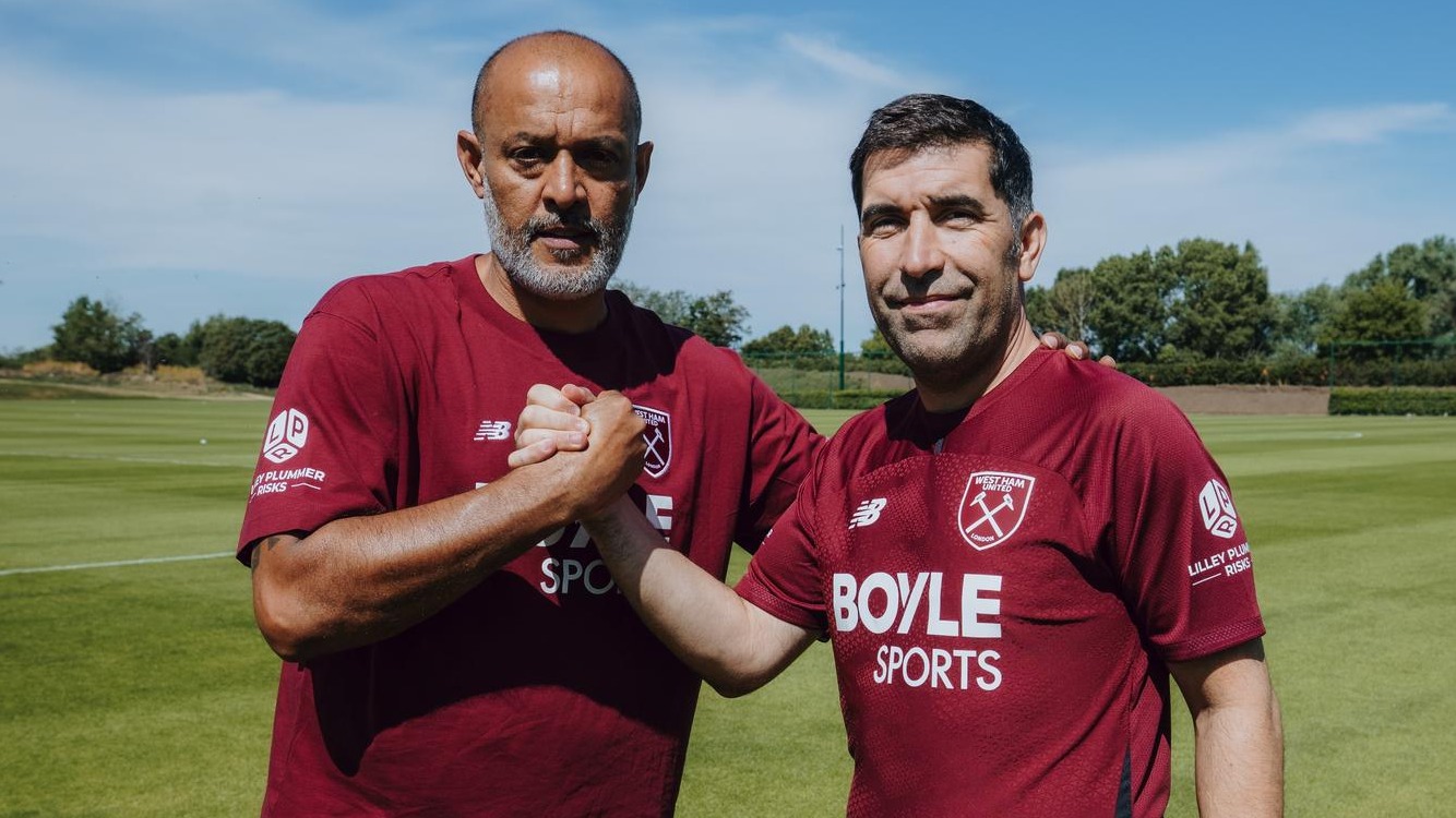 Nuno Espírito Santo with Rui Pedro Silva