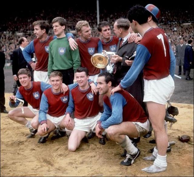 West Ham United's glorious 1964 FA Cup final victory in pictures