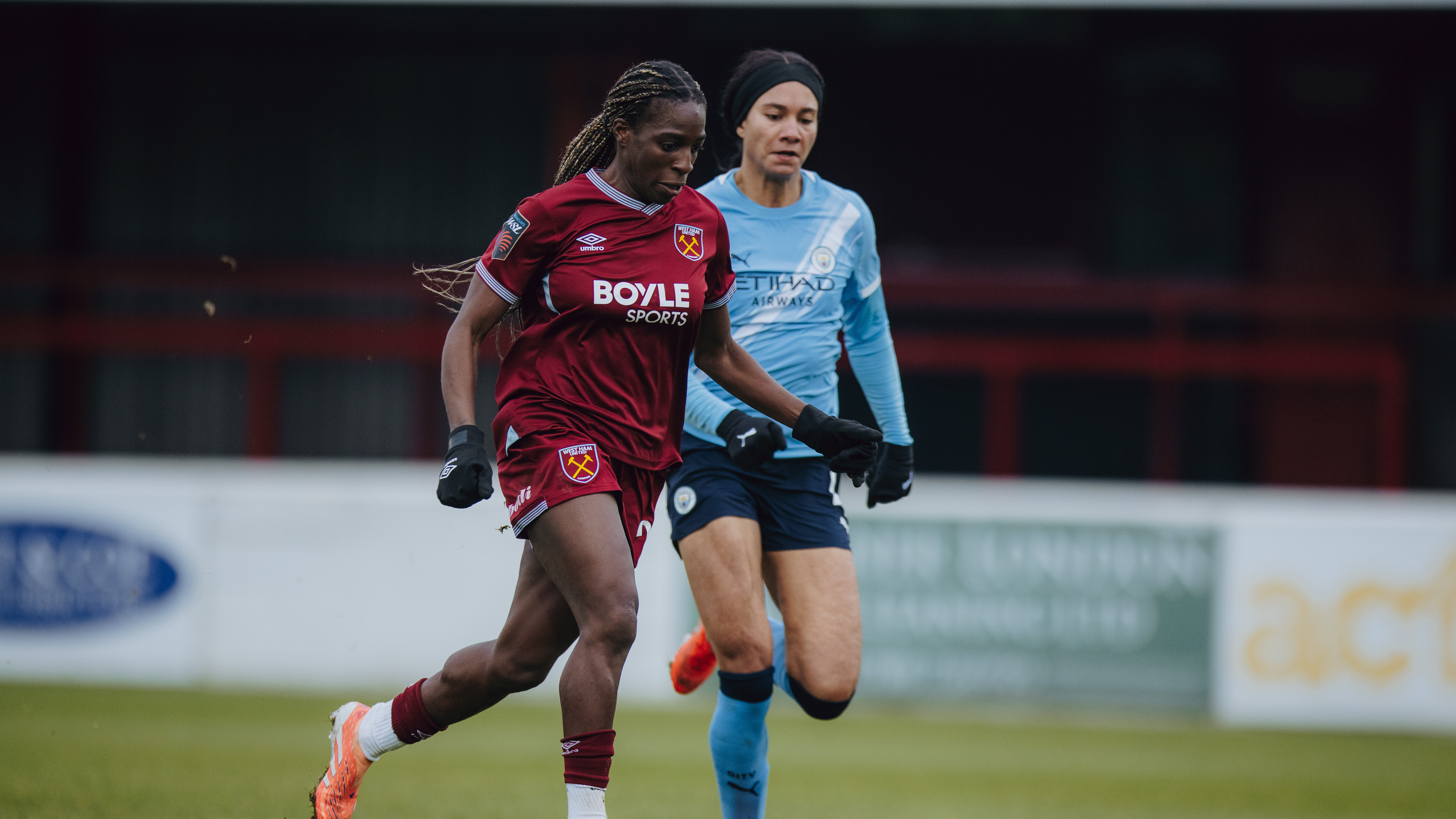 Women's team v Manchester City