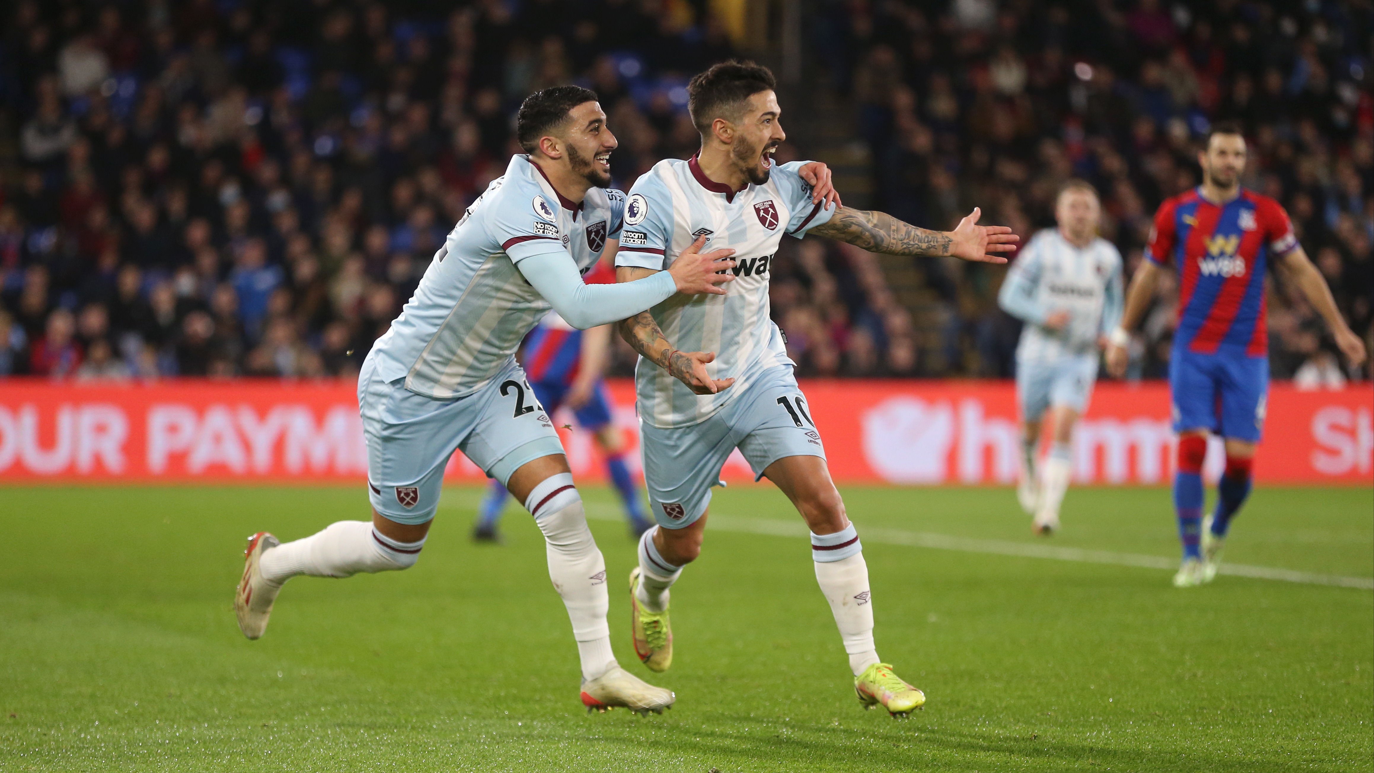 Lanzini Benrahama cele Palace January 2022