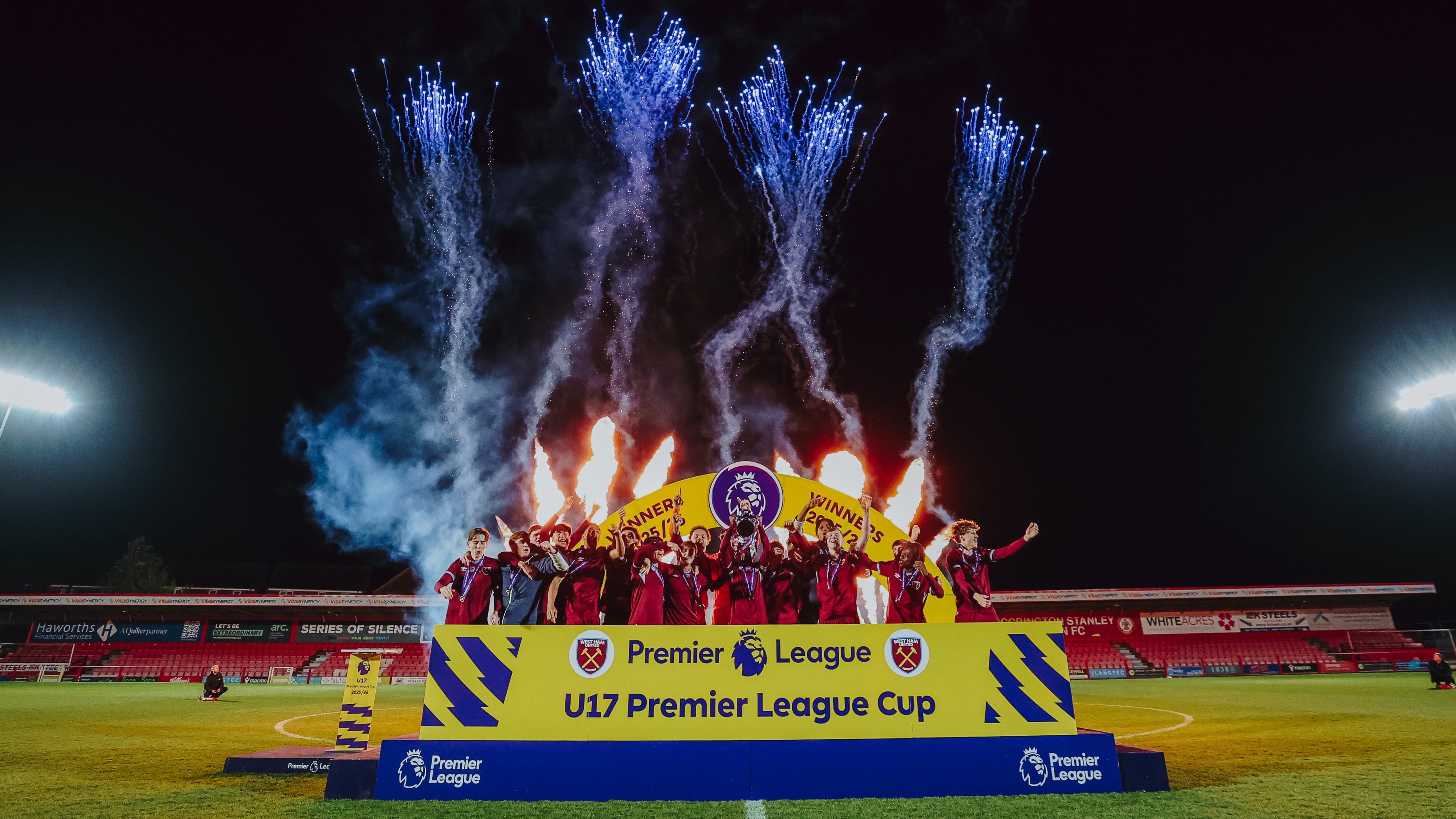 U17 Premier League Cup champions