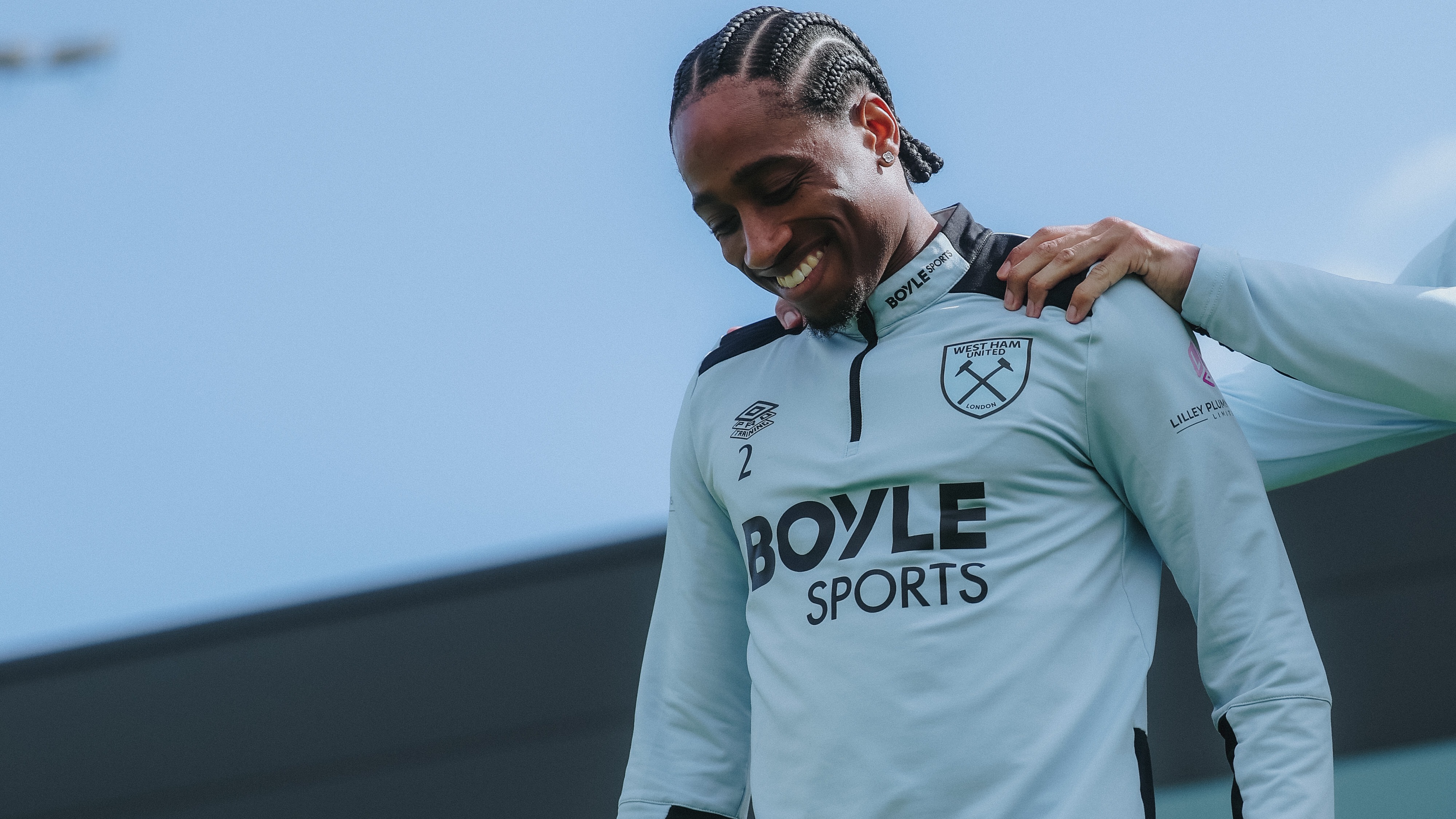 Kyle Walker-Peters training