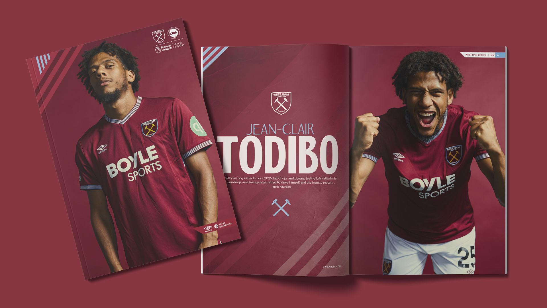 Brighton programme cover graphics