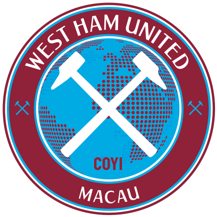 OSC Macau West Ham United Supporters' Club Logo Image