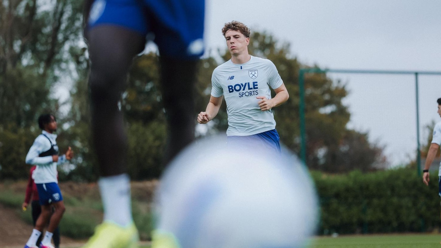 Training Gallery | Engels gets to work at Rush Green