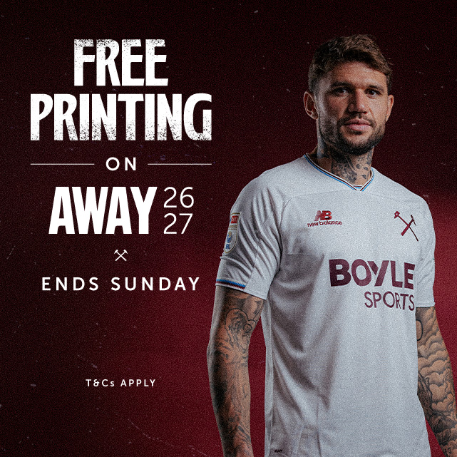 Away Shirts free printing Sept 2026 1x1