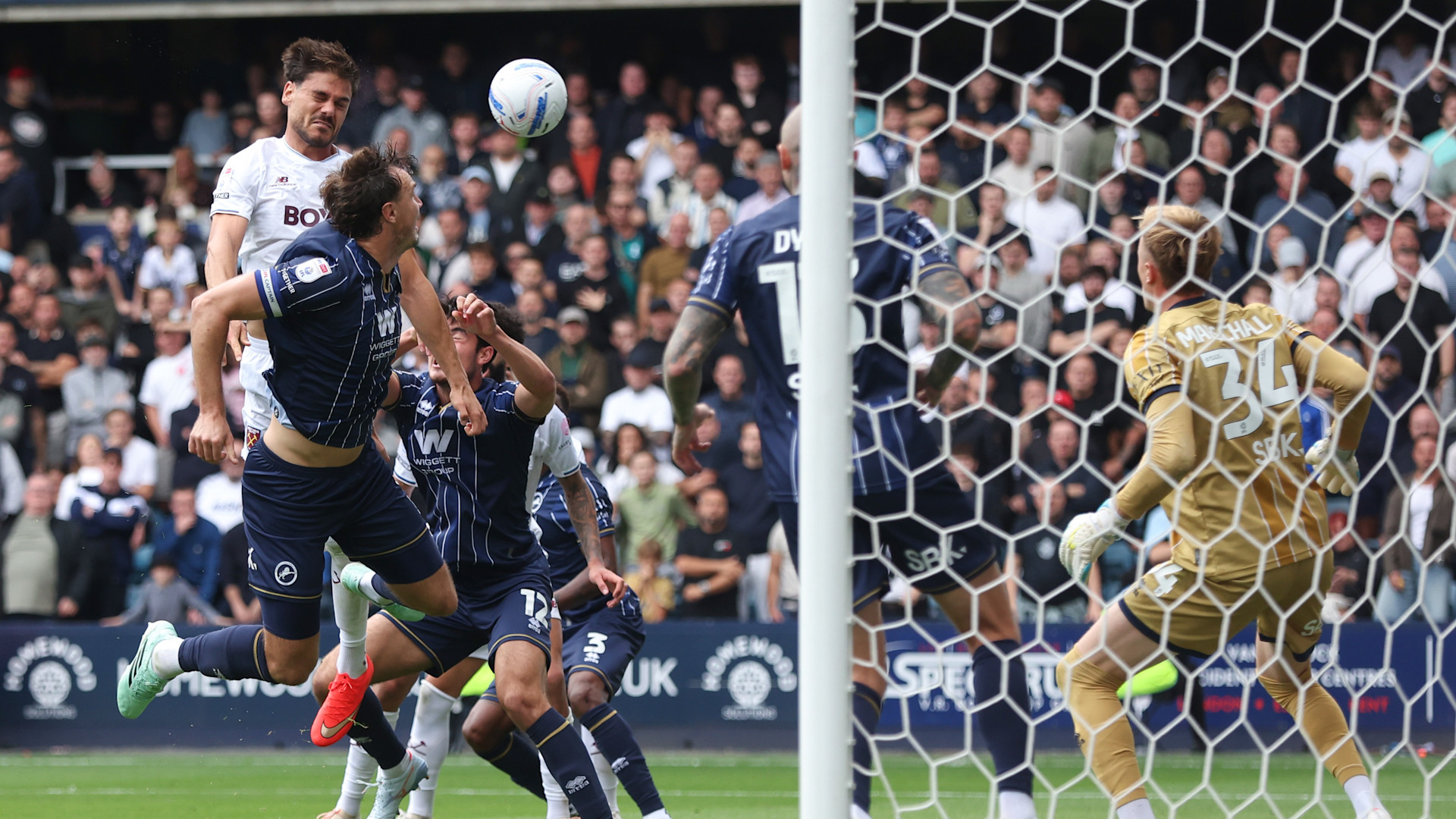 Mavropanos goal Millwall