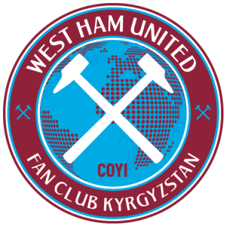 OSC West Ham United Fan Club Kyrgyzstan Logo Image