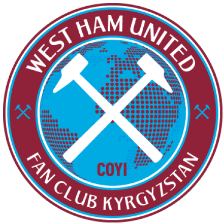 OSC West Ham United Fan Club Kyrgyzstan Logo Image