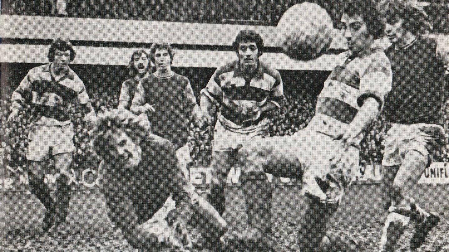 Phil was in goal for QPR in the FA Cup fifth-round tie at Upton Park in February 1975 