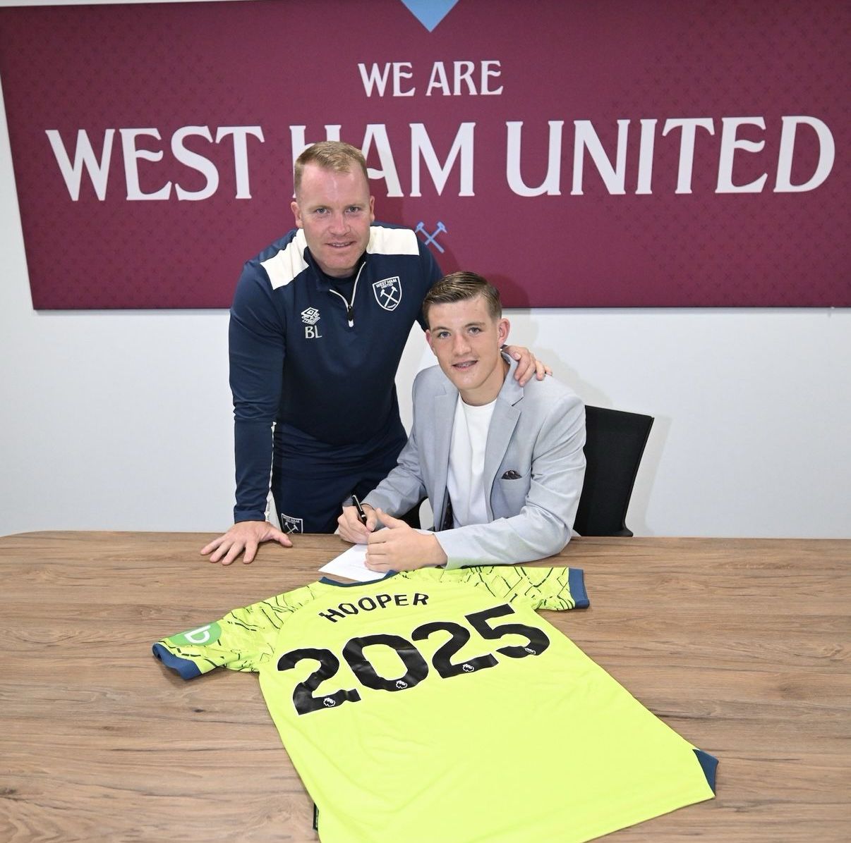 A childhood dream comes true: read the story of young West Ham goalkeeper Finley Hooper