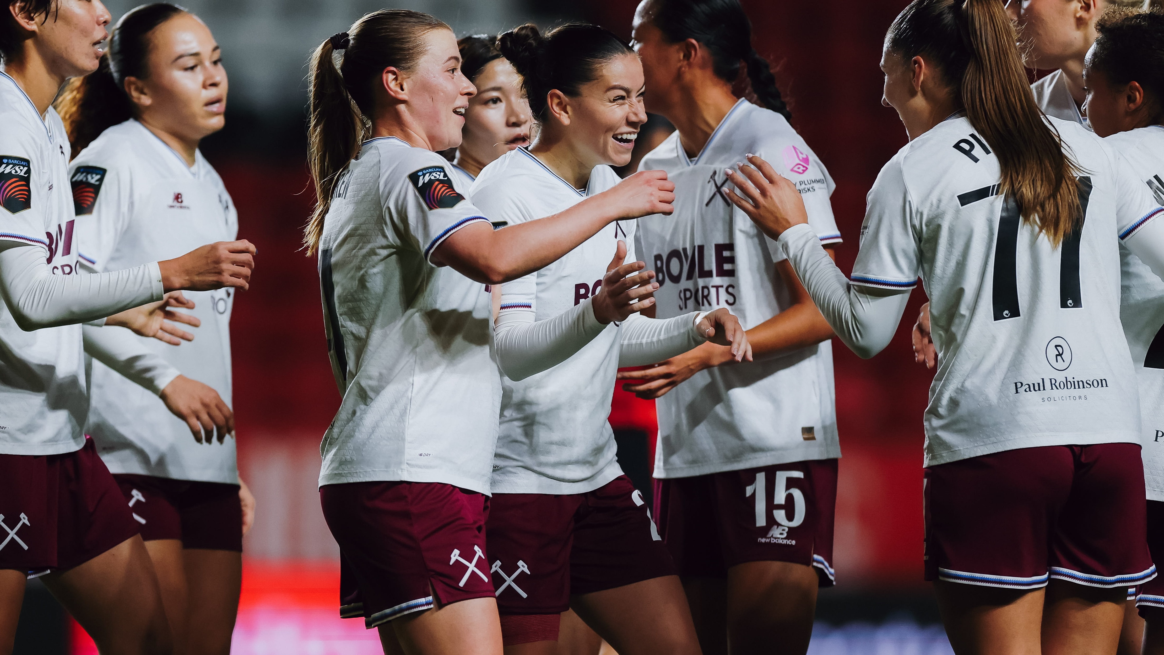 Morgan celebration v Charlton