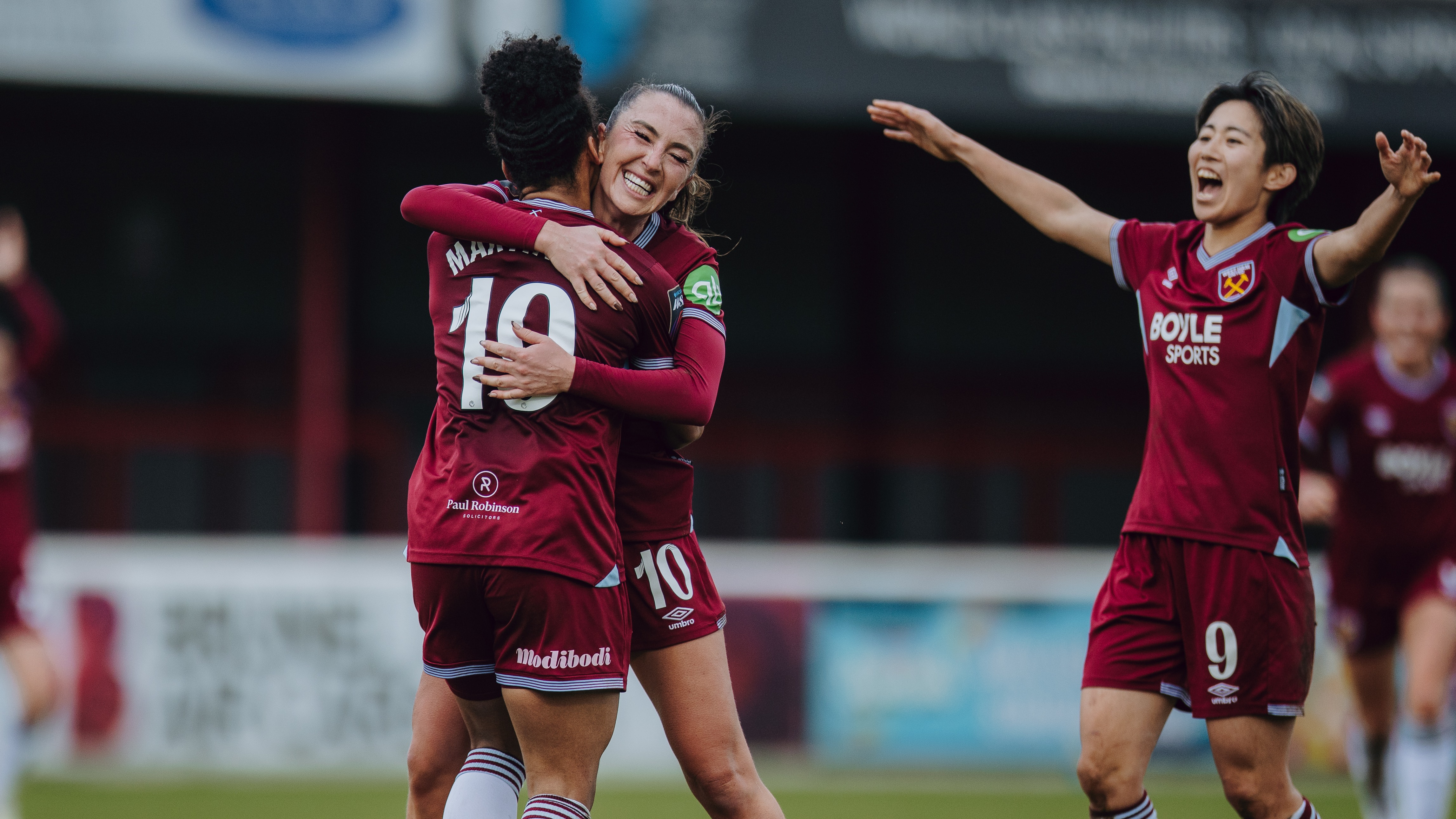 Zelem celebrates against Brighton & Hove Albion