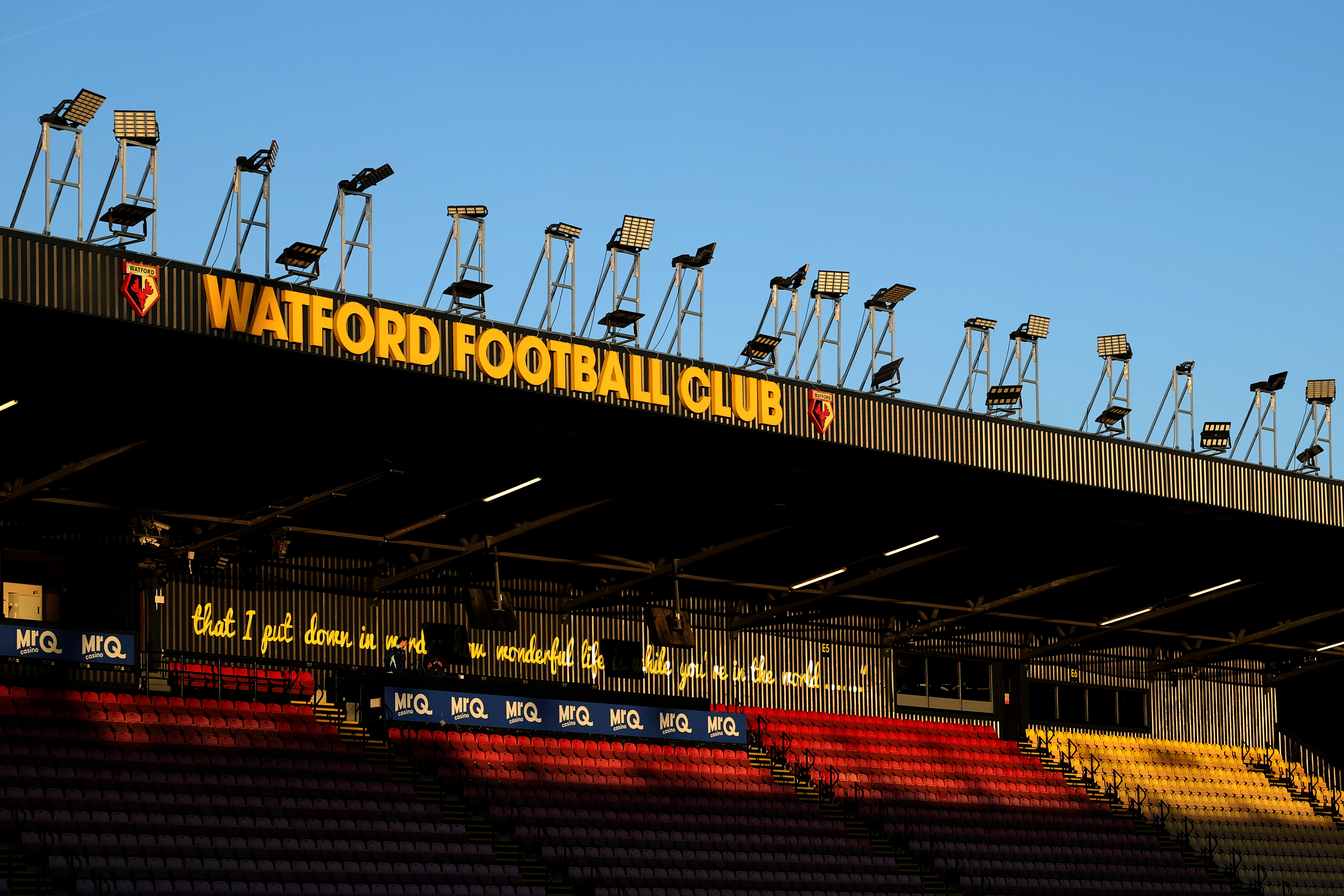 Vicarage Road GV